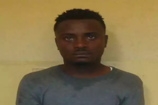 Photo: Traffic Robbery Kingpin Arrested At Mile 2, Lagos