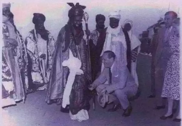 Photo Of Emir Of Kano, Muhammadu Sanusi II When He Was A Child