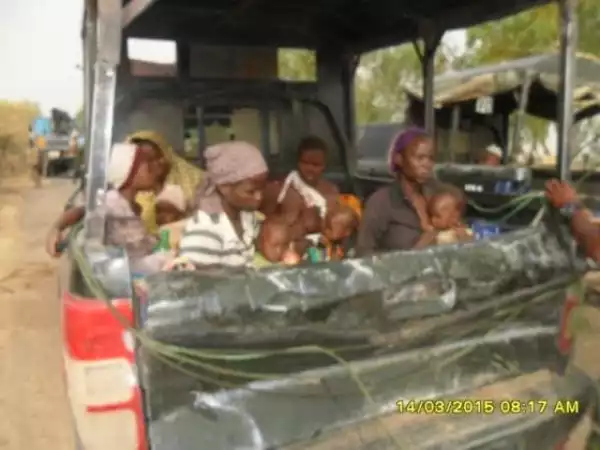 Photo of Nigerians rescued during last military operation in Yobe
