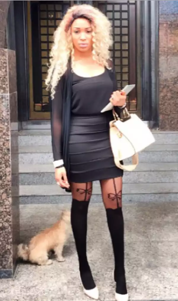 Photos: Billionaire Wife Dabota Lawson Steps Out In Sexy Outfit