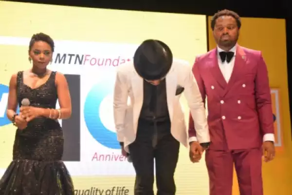 Photos: Chidinma And Banky W Perform At MTN 10th Anniversary Celebration