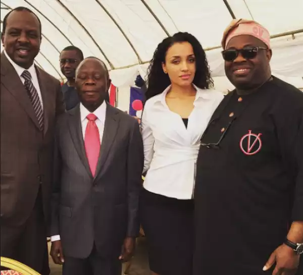Photos: Dele Momodu, Oshiomhole, Wife & Others Attend Dangote Cement Commissioning In Ethiopia