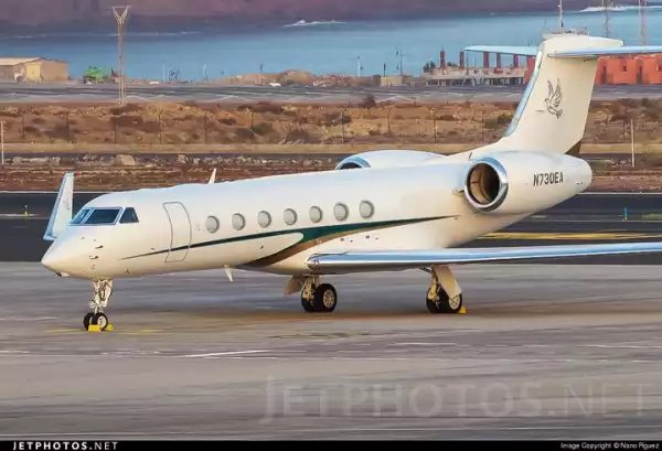 Photos: Did Pastor Adeboye Inscribes Church Logo On His New $65m Private Jet? 