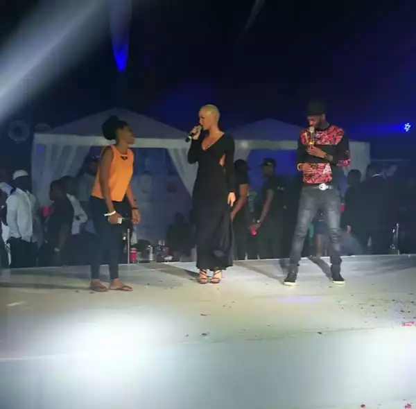 Photos: Do you know Amber Rose got into ‘Shoki’ groove in Lagos?