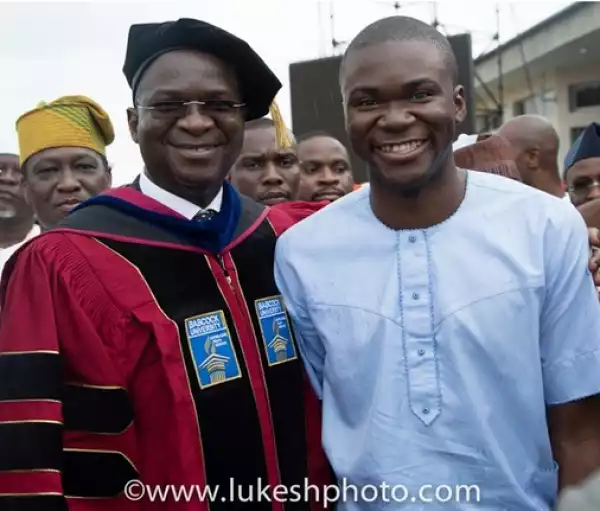 Photos: Former Governor Fashola’s Son Looks Just Like Him 