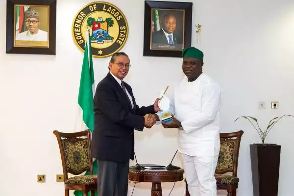 Photos: Lagos Governor, Ambode Receives Members Of Bill Gates Foundation 