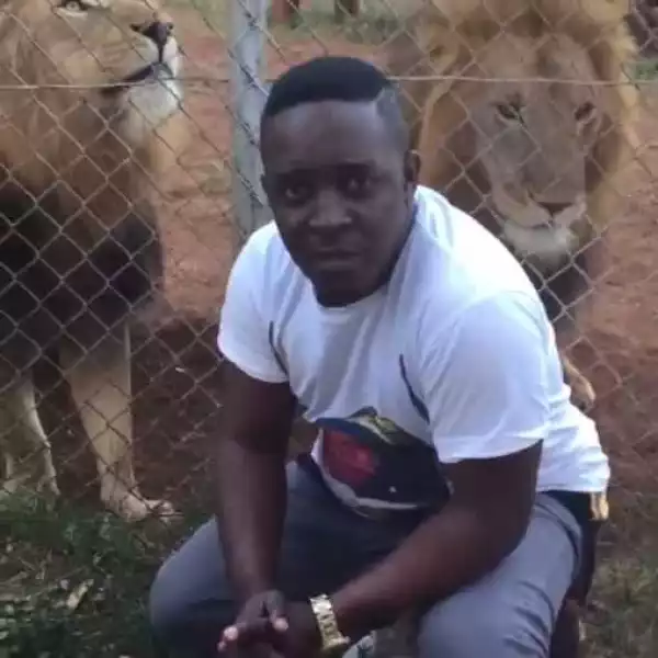 Photos: M.I Abaga Hangs Out With Lions