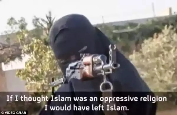 Photos: Meet Khadijah Dare, The First Nigerian Female ISIS Terrorist 