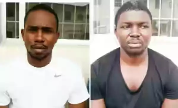 Photos: NDLEA Apprehends Two Suspects At Lagos Airport Over Cocaine Trafficking