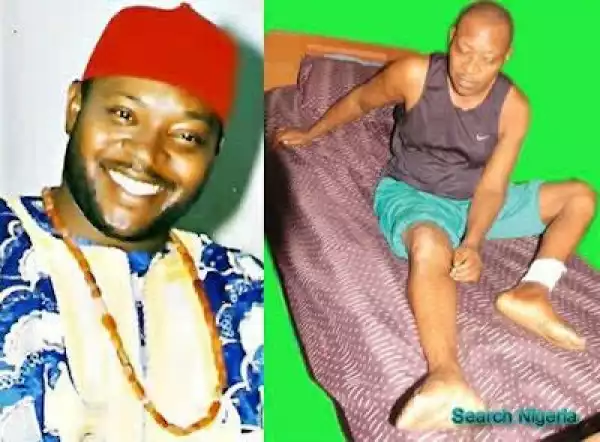 Photos: Nollywood Actor, Prince James Uche, Has Been Sick For 8 Years