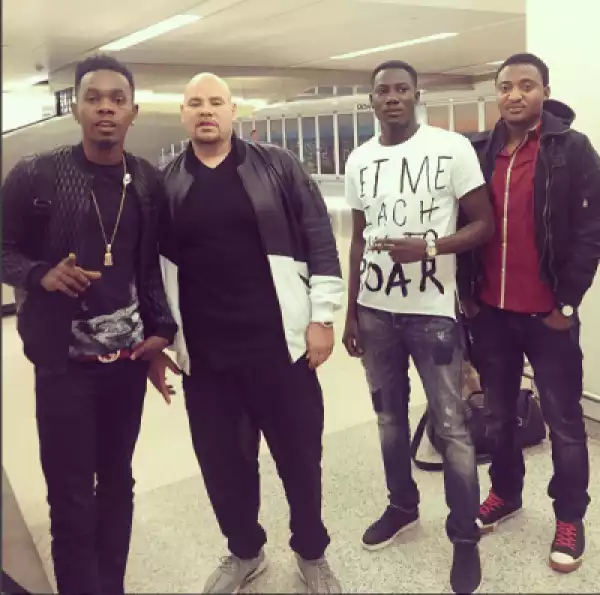 Photos: Patoranking Meets With American Rapper, Fat Joe, In New York