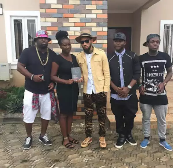 Photos: Phyno Also Shows Off The Guys He Believes Are Made Of Black In Enugu