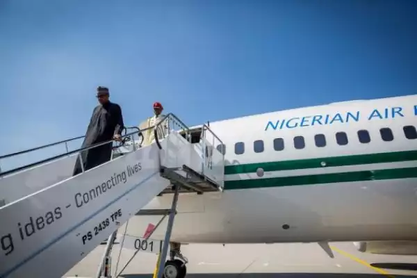Photos: President Buhari Arrives Munich, Germany For G7 Summit