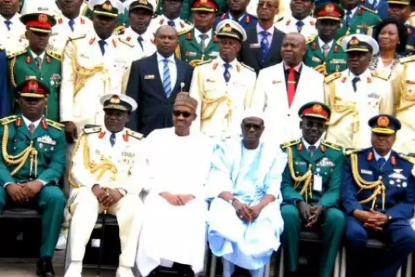 Photos: President Buhari Attends National Defence College Graduation Ceremony