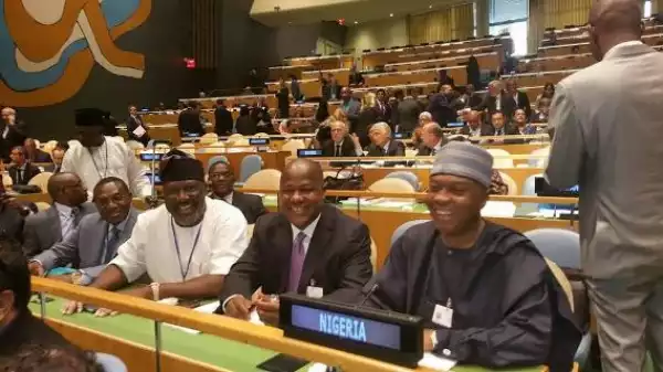 Photos: Saraki, Dogara At The UN Conference Of Parliamentary Heads