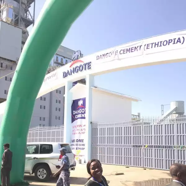 Photos: See Aliko Dangote’s $600million Massive Cement Plant In Ethiopia 