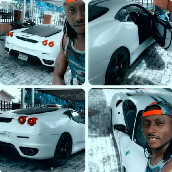 Photos: Terry G Poses With His New Ferrari 