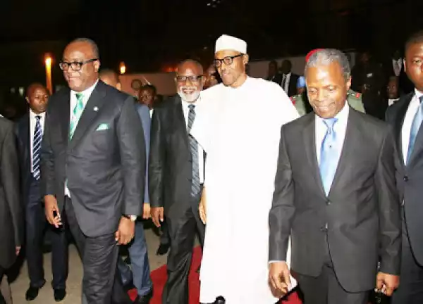 Photos: V.P Osinbajo Looks Dapper In His Outfit To 55th Anniversary Of NBA