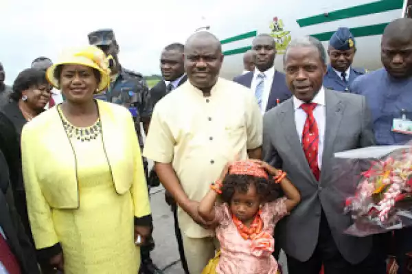 Photos: Vice President Osinbajo Visits Rivers State Today