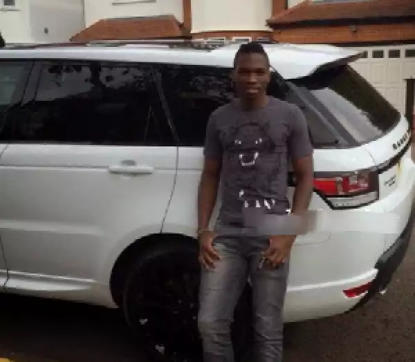 Photos : Super Eagles defender Kenneth Omeruo acquires 2014 Range Rover