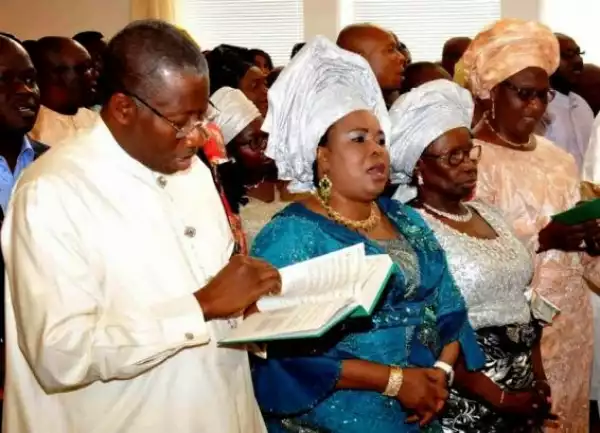 Photos From Pres. Jonathan, Wife, Mother and others In Celebration Of Mothers Day Yesterday
