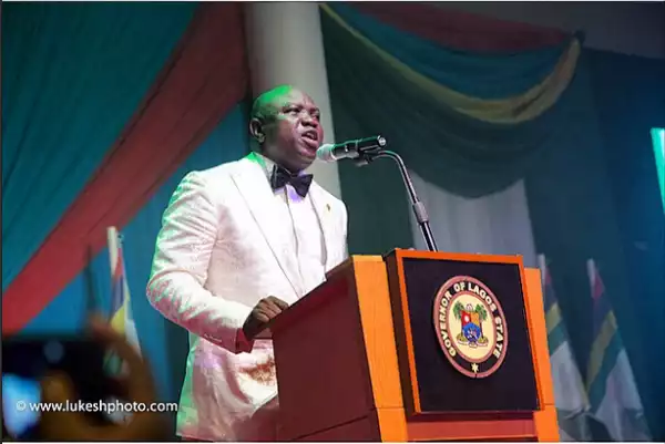 Photos Of Olamide, Dammy Krane, AY, Funke & Others At Ambode’s Inauguration Dinner