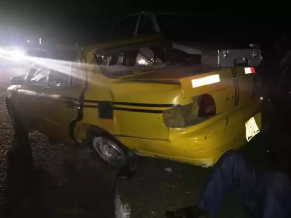 Photos from the ghastly accident along Lekki Expressway