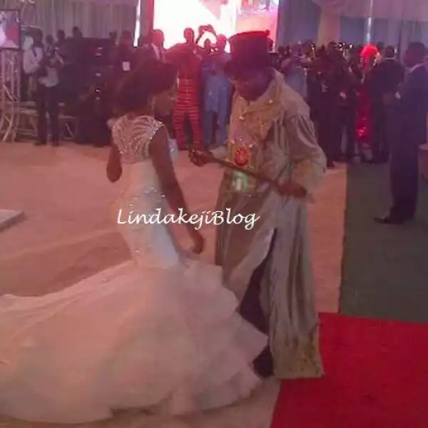 Pics of Pres. Jonathan dancing with his daughter at her wedding