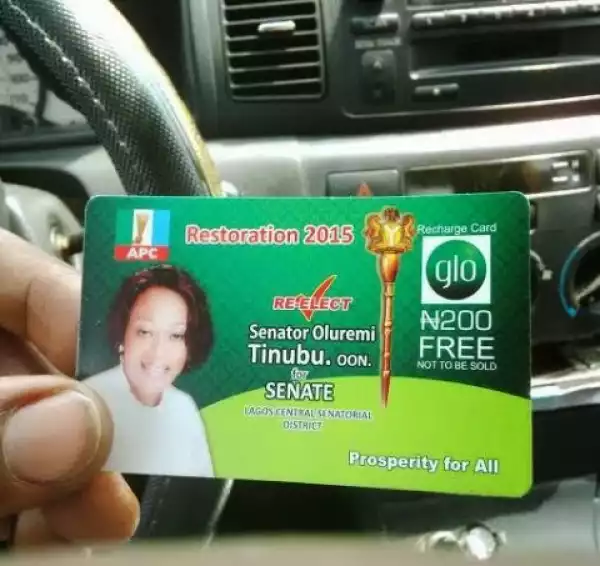Politicians are now giving free recharge cards to voters?