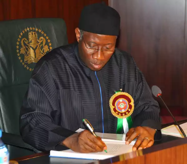 President Jonathan forwards some list of ministerial-nominees to Senate