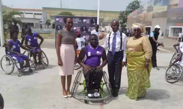 Prof Osinbajo & wife celebrate with people with disability to mark his birthday
