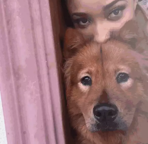 Proud Mom! Tonto Dikeh Shares Cute Selfie With Her Pet