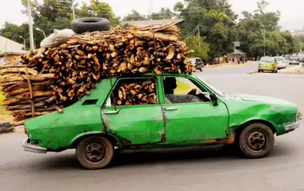 Risky!! See This Overload Vehicle Spotted In Jos 