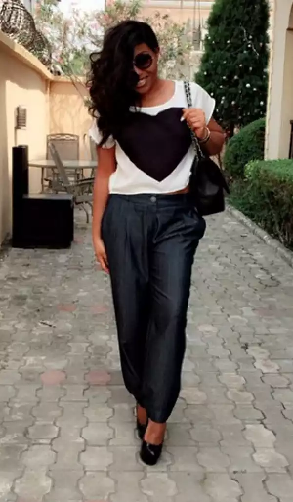 Rita Dominic steps out looking very stylish...