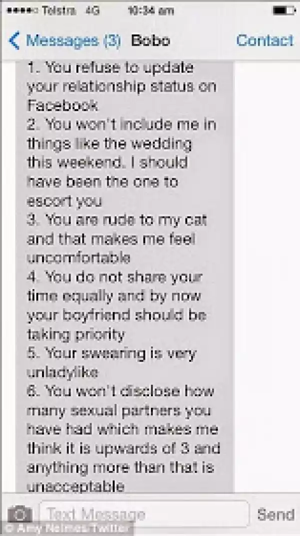 See: Hilarious Break-up Text Message