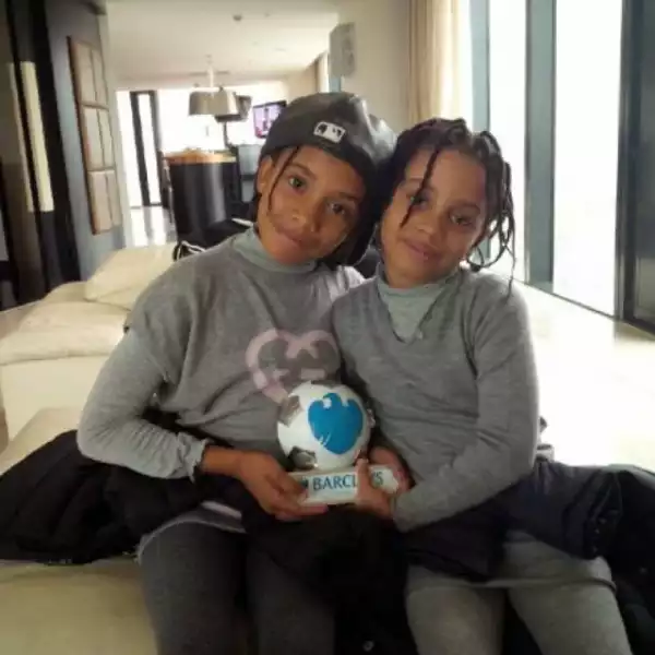 See Adorable Photo of Samuel Eto’o Cute Daughters