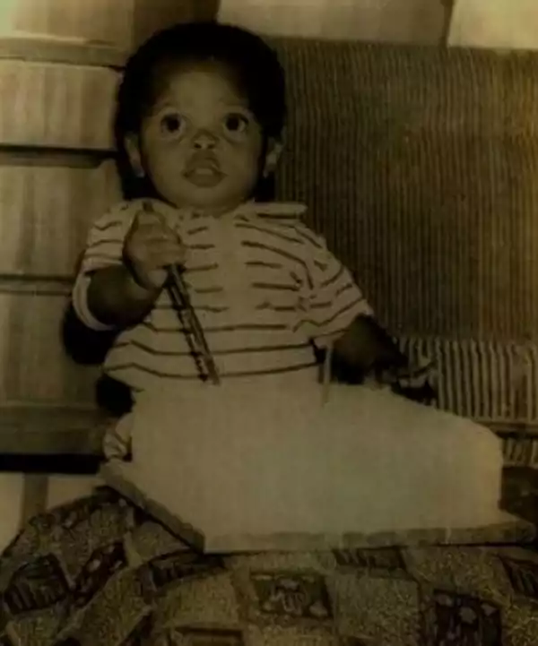 See Throwback Photo Of Basketmouth As A Year Old Baby
