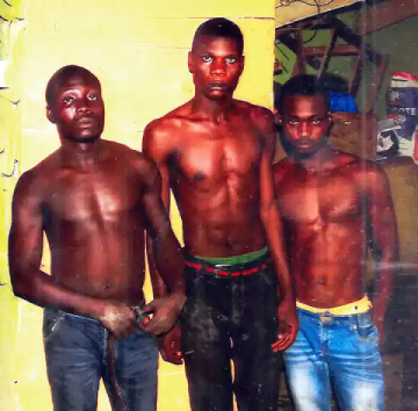 Shocking!! Robbery Suspects Cut Bars, Escape From Police Cell (Photo)