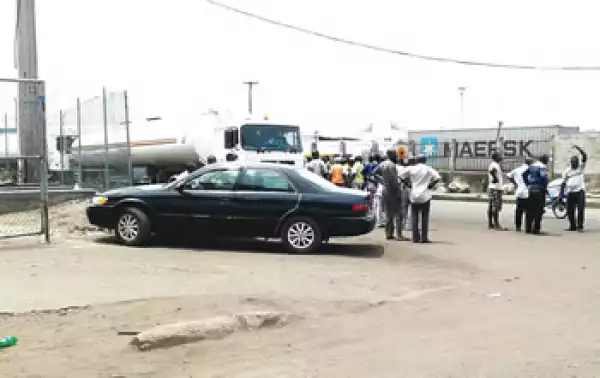 Tanker Crushes 47-Year-Old Naval Officer To Death In Lagos