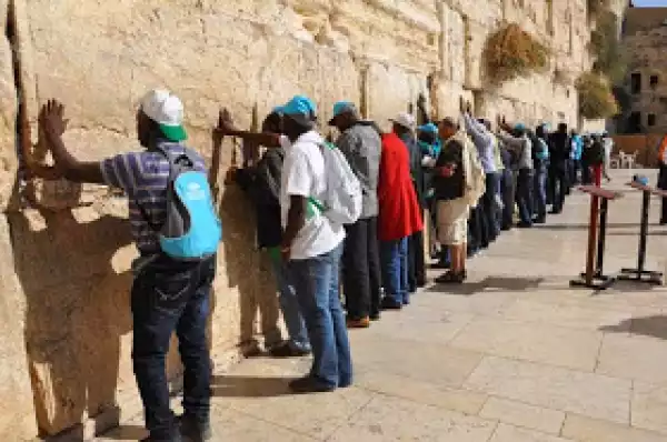 Team 70 Wise Men, 70 Men Of God Travels to Jerusalem to Pray for Nigeria