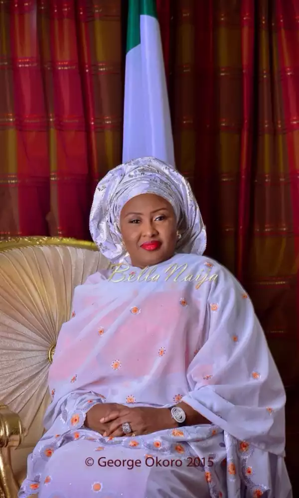 The First Portrait Of The First Lady Aisha Buhari
