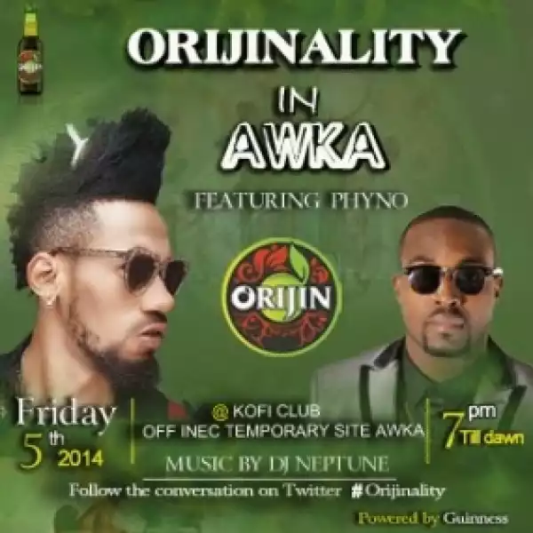 The Orijin train comes to party with Phyno & Burna boy in Calabar, Awka!