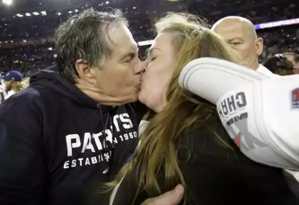 The father/daughter kiss that