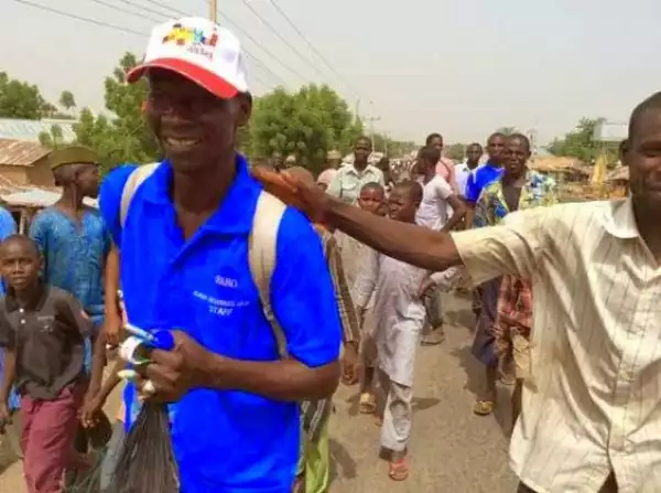 Three Men Who Trekked In Honour Of Atiku Went Stranded In Yola; Searching Money To Come Back