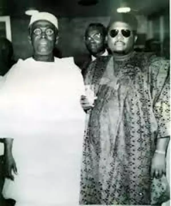 Throwback Photo Of Oba Okunade Sijuwade And Chief Obafemi Awolowo