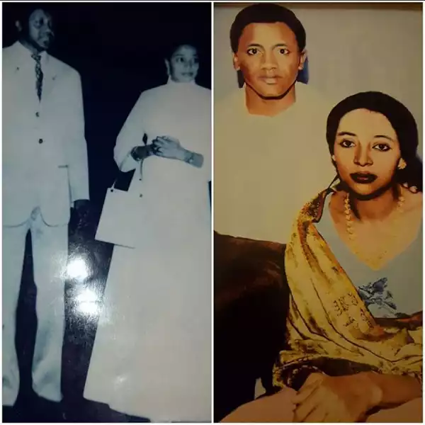 Throwback Photos Of Sani Abacha & Wife As A Young Couple