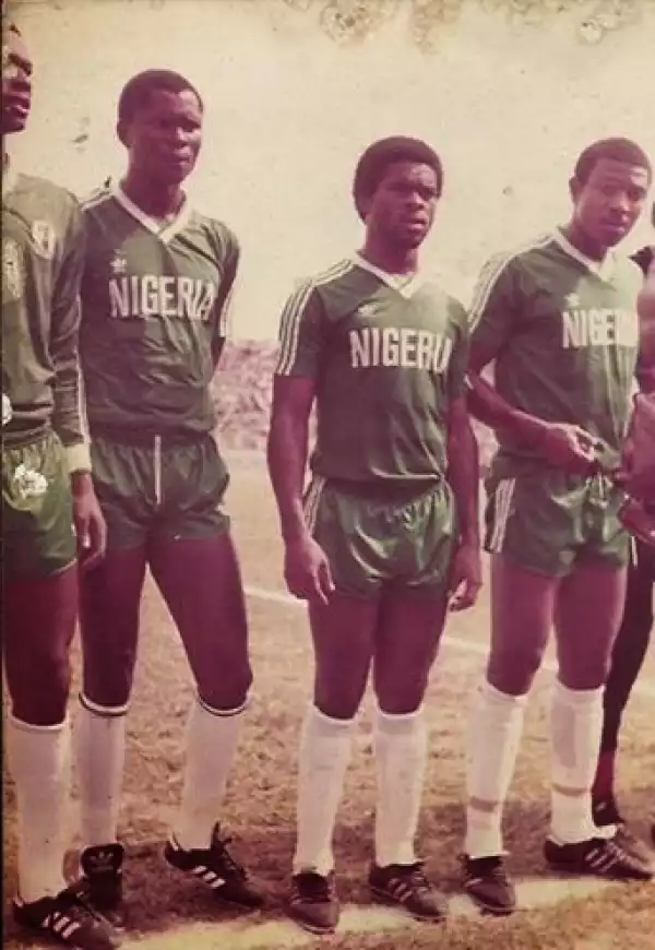Throwback pic of Stephen Keshi, Peter Rufai, others in the 80s
