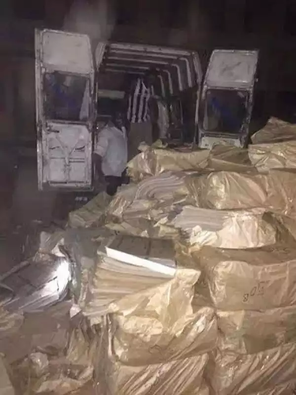 Thumbprinted ballot boxes allegedly intercepted in Niger state