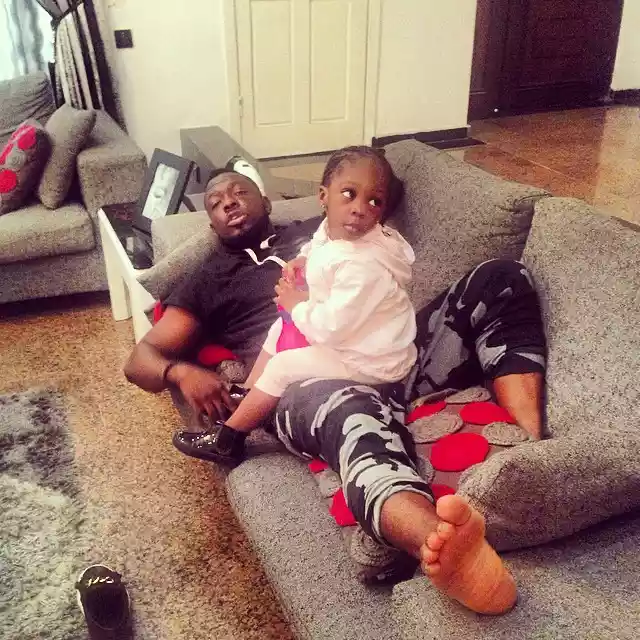 Timaya Chilling at Home With His Shawty