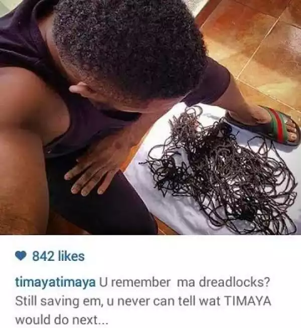 Timaya Still Saving The Dreadlocks He Shaved Off 3 Years Ago